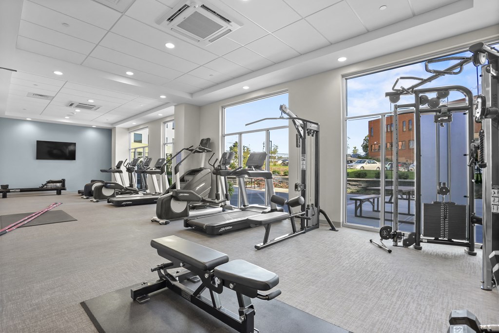 24-HOUR STATE-OF-THE-ART FITNESS CENTER