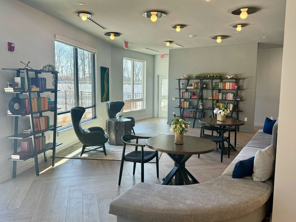 Community sitting area at Seacoast Residences