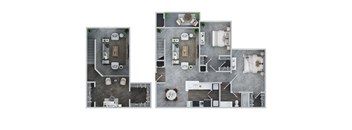 2 BED - 1 BATH | Munson East W/Loft