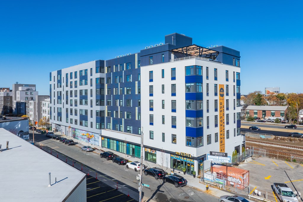 Building Exterior at The Indie, Boston  
