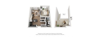 Cabrini Loft | 1 bed - 1 Bath at Riverwalk, Conshohocken, 19428