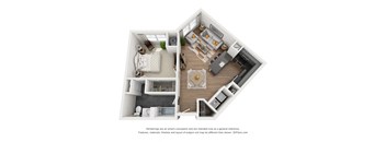 Colonial| 1 bed - 1 Bath at Riverwalk, Conshohocken, PA