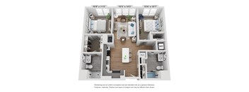 2 bedroom floor plans