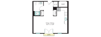 Studio - SF at The Tannery, Glastonbury, CT, 06033