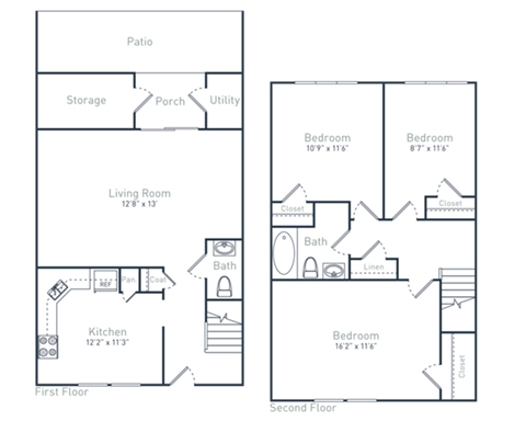 the floor plan of baronial style luxury house