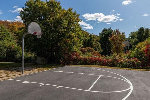 Basketball Court at Ashford Crossing, Shrewsbury, Massachusetts