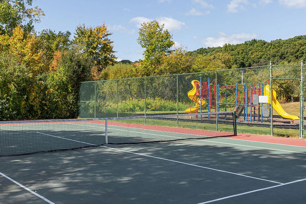 Tennis Court View at Ashford Crossing, Shrewsbury, Massachusetts
