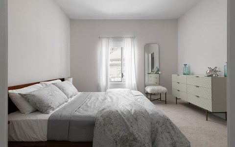 The Scott furnished bedroom