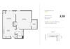 1 Bed 1 Bath Unit - A10