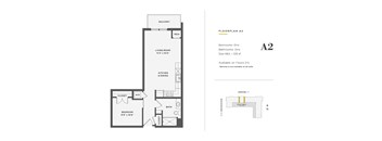 1 Bedroom Unit - A2