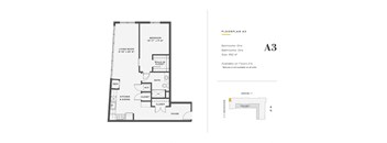 1 Bedroom Unit - A3
