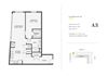 1 Bed 1 Bath Unit - A3