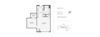 1 Bedroom Unit - A7