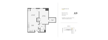 1 Bedroom Unit - A9