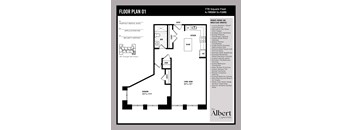 A floor plan for a 778 square feet apartment with 4th through 12th floors.