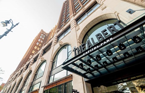 Outside of The Albert