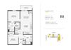 2 Bed 2 bath - B1