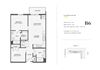 1 Bed w/Office 2 Bath - B6