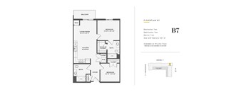 2 Bedroom Unit - B7- Accessible