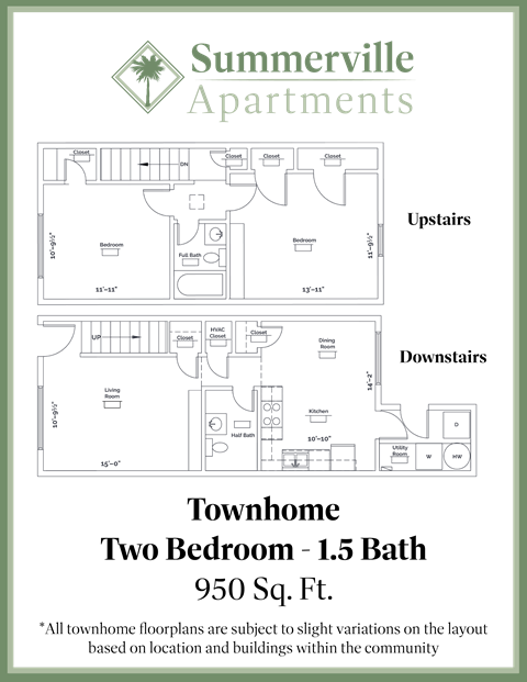 a poster for the apartments brochure showing a floor plan of the building