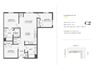 3 bed 2 bath Unit - C2