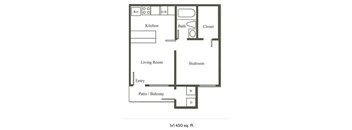 1 Bedroom 1 Bath