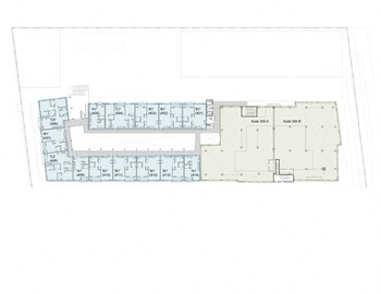 Fourth floor apartment site plan - Photo Gallery 4