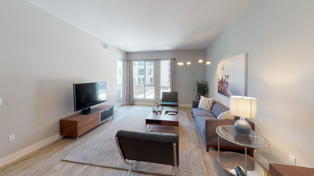 Light and bright with a balcony