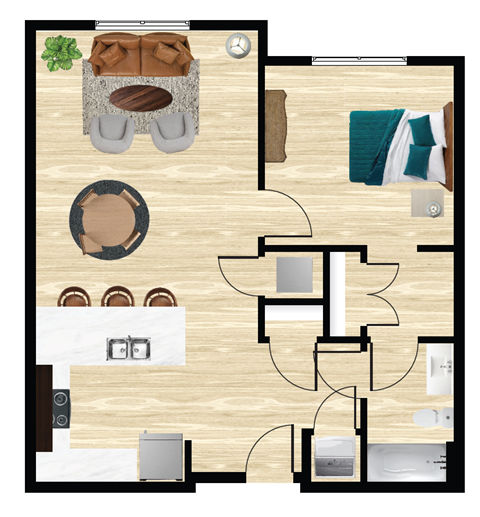 1400 SW Railroad Avenue 1-2 Beds Apartment for Rent - Photo Gallery 22