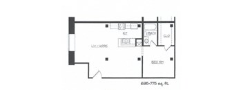 1 Bedroom Apartments