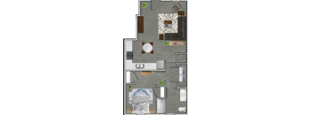 1 Bedroom 1 Bath Woodring Apartments Lake Charles