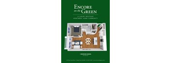 an image of encore on the green brochure with an illustration of a house