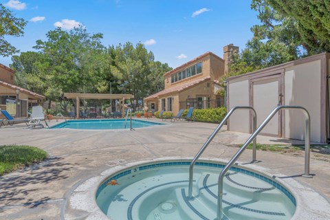 the swimming pool at the resort at governors residence