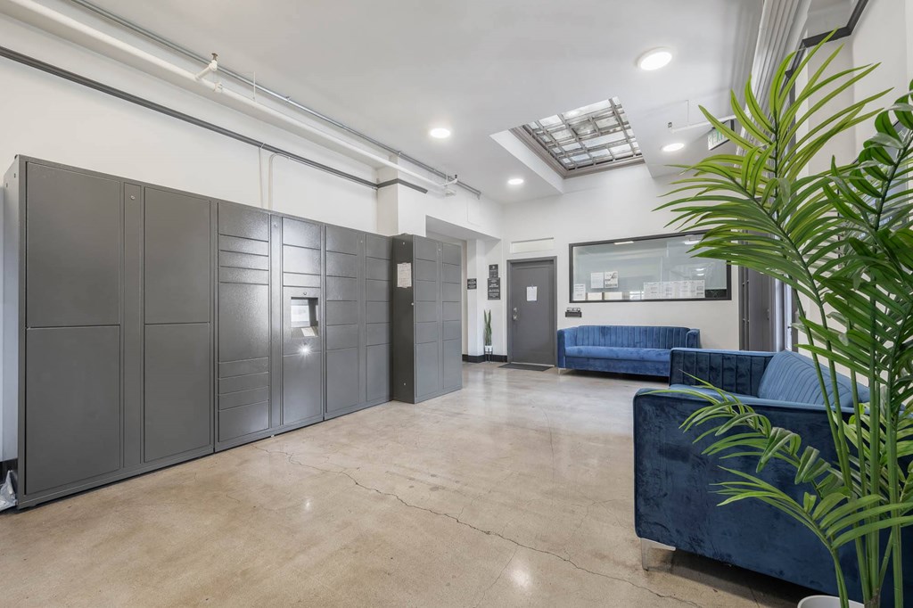 Common room at Grand Central Market Apartments, California, 90013