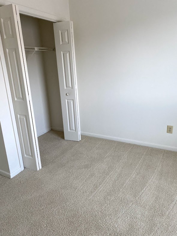 Loockerman Square Apartments - Bedroom closet / carpet