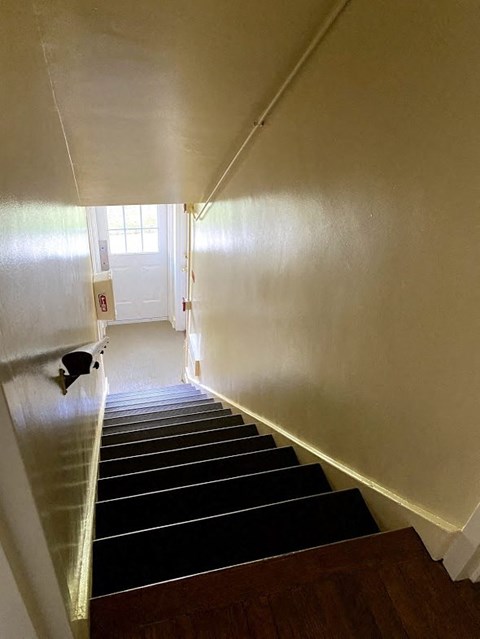 Garden Court Apartments - Stairs to back entrance