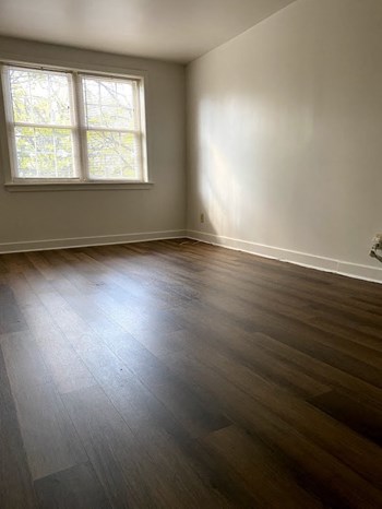 Bedroom with Wood-Grain Vinyl Plank - Photo Gallery 11