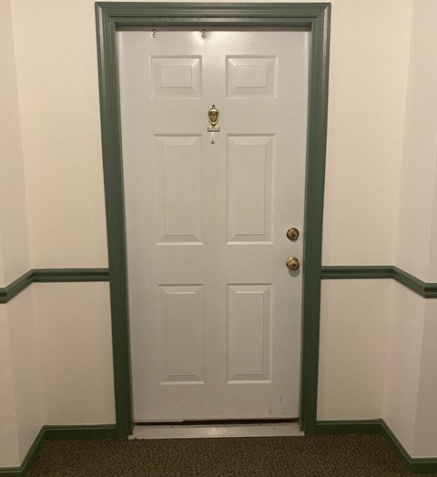 Kings Court Apartments - Main Building - Apartment Door