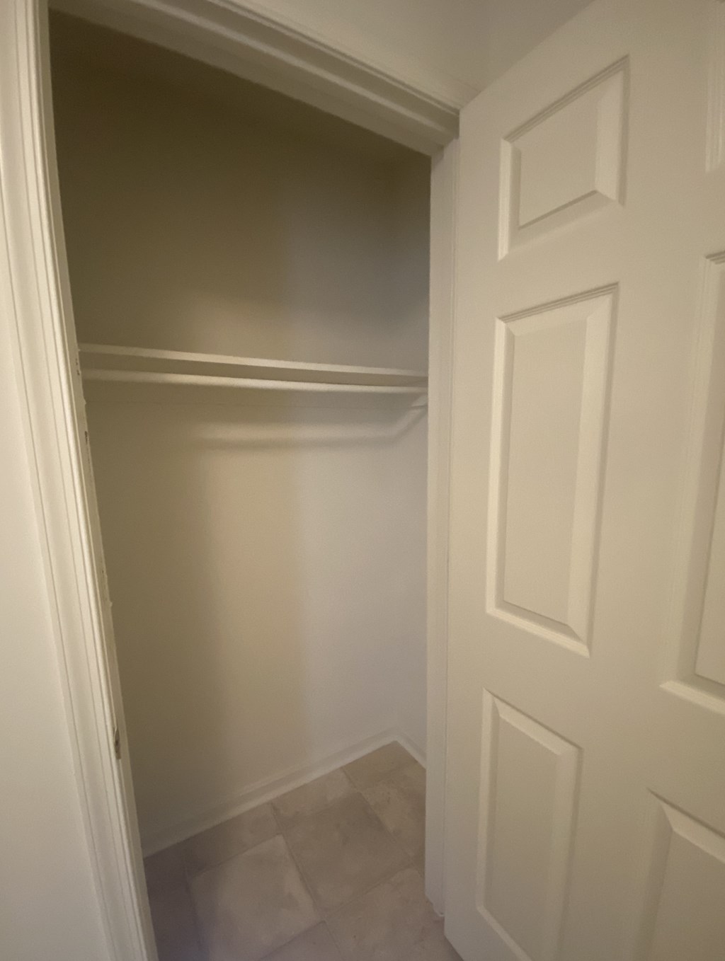 Kings Court Apartments - Main Building - Closet at apartment entry / Vinyl flooring