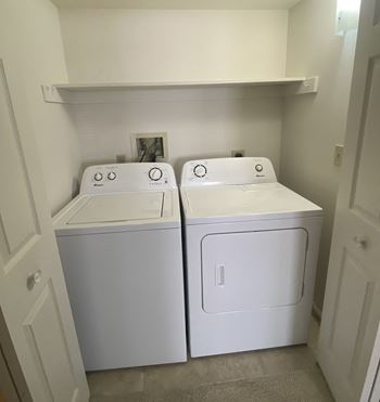 Full-size Electric Dryer in Apartment - Main Building