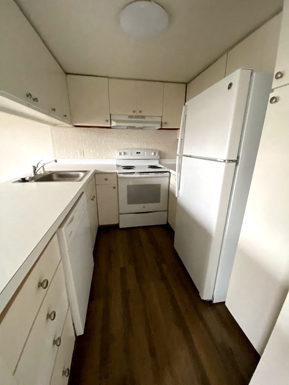 Governors Square Apartments - Kitchen / Electric Range / Range Hood / Dishwasher / Refrigerator