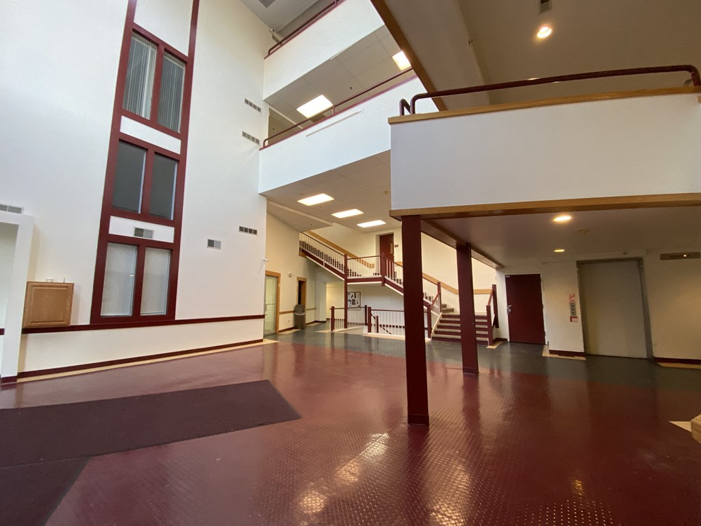 Loockerman Square Apartments - Atrium Lobby / Elevator for Residents' use