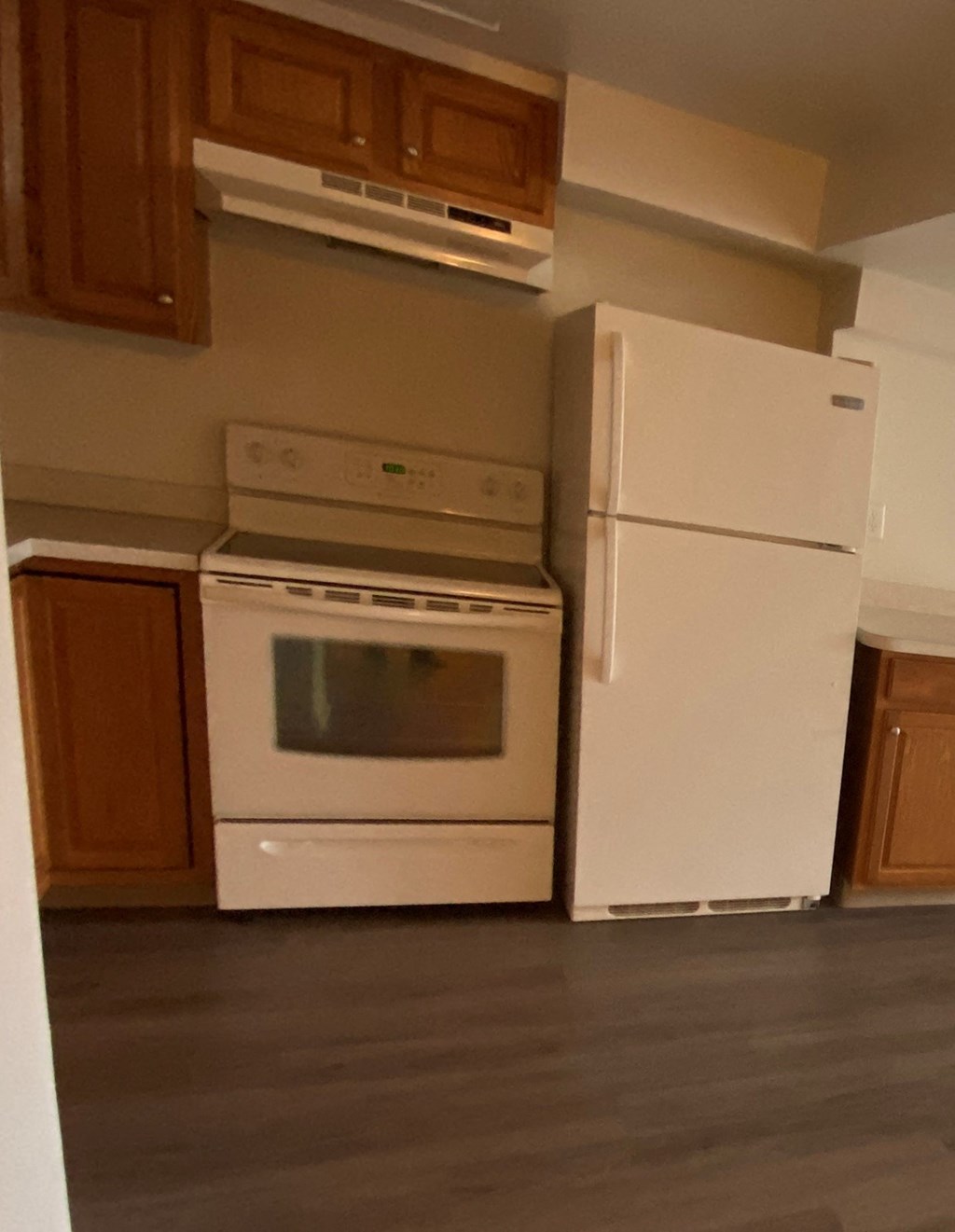 Loockerman Square Apartments - Kitchen / Electric Range / Refrigerator