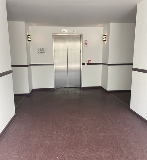 Silver Mill Apartments - Entrance / Elevator lobby / Vinyl flooring