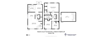 the adams court townhouse floor plan