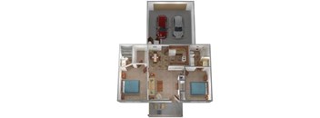 Spring Meadow Apartments Crestwood Floor Plan