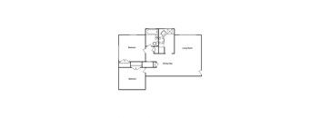 Two Bedroom One Bath