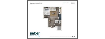 bedroom floor plan | the enclave apartments