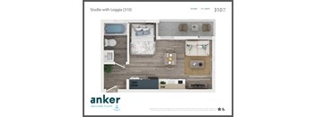 a 1 bedroom floor plan | apartments in lake havasu city