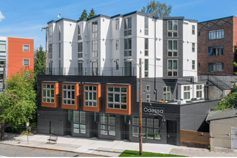 the building in which the apartment is located